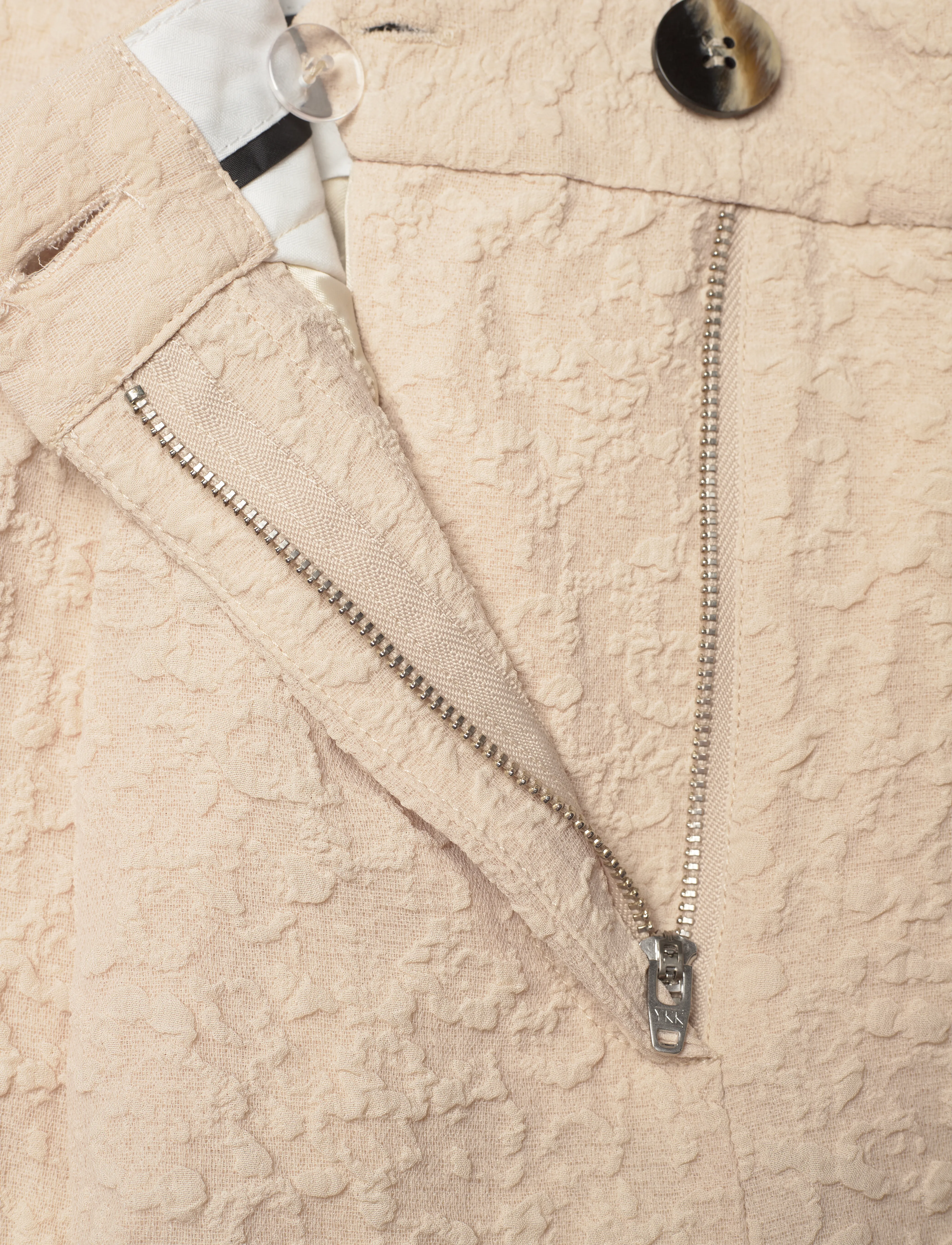 Ganni - Textured Suiting - oyster gray - 3