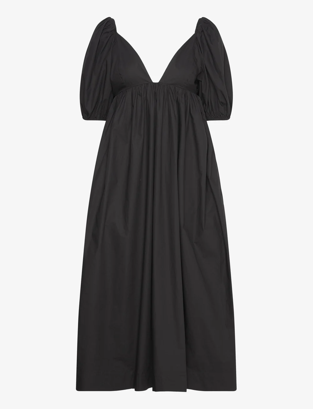 Ganni cotton poplin sales dress