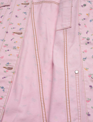 Ganni - Print Denim - women - pink tulle - 4