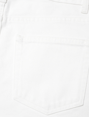 Ganni - White Denim Cropped Jeans - brede jeans - bright white - 4