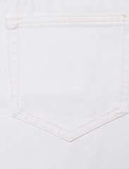 Ganni - White Denim Double Fly Maxi Skirt - jeansröcke - bright white - 4