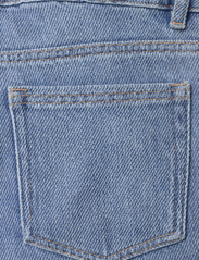 Ganni - Heavy Denim Wide Drawstring Jeans - leveälahkeiset farkut - light blue stone - 4