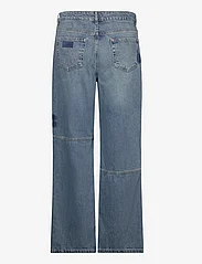 Ganni - Patch Denim - wide leg jeans - tint wash - 1