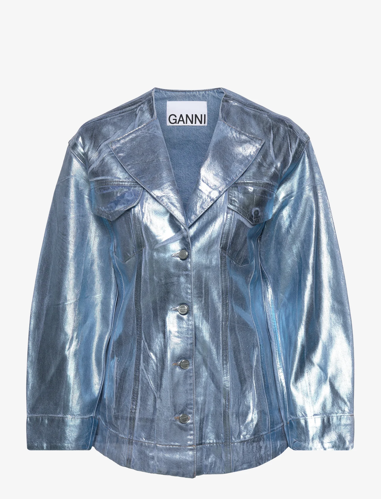 Ganni - Foil - feestelijke kleding voor outlet-prijzen - heather - 0