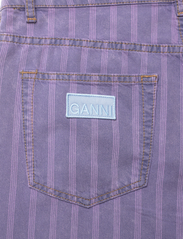 Ganni - Light Stripe Denim - vida jeans - mid blue stone - 4