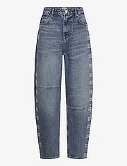 Ganni - Sparkle Denim - straight jeans - tint wash - 0