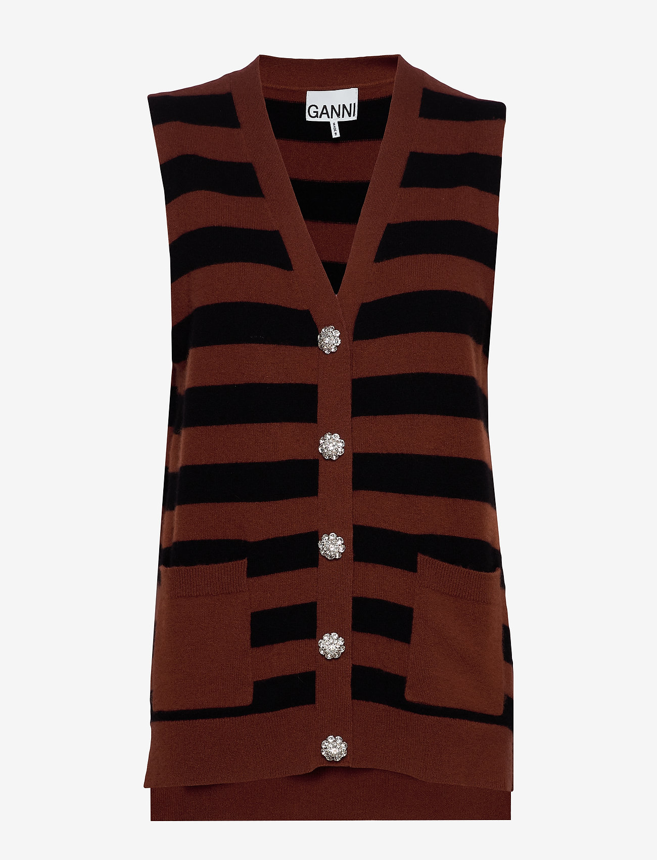 Ganni - Cashmere Knit - toffee - 0