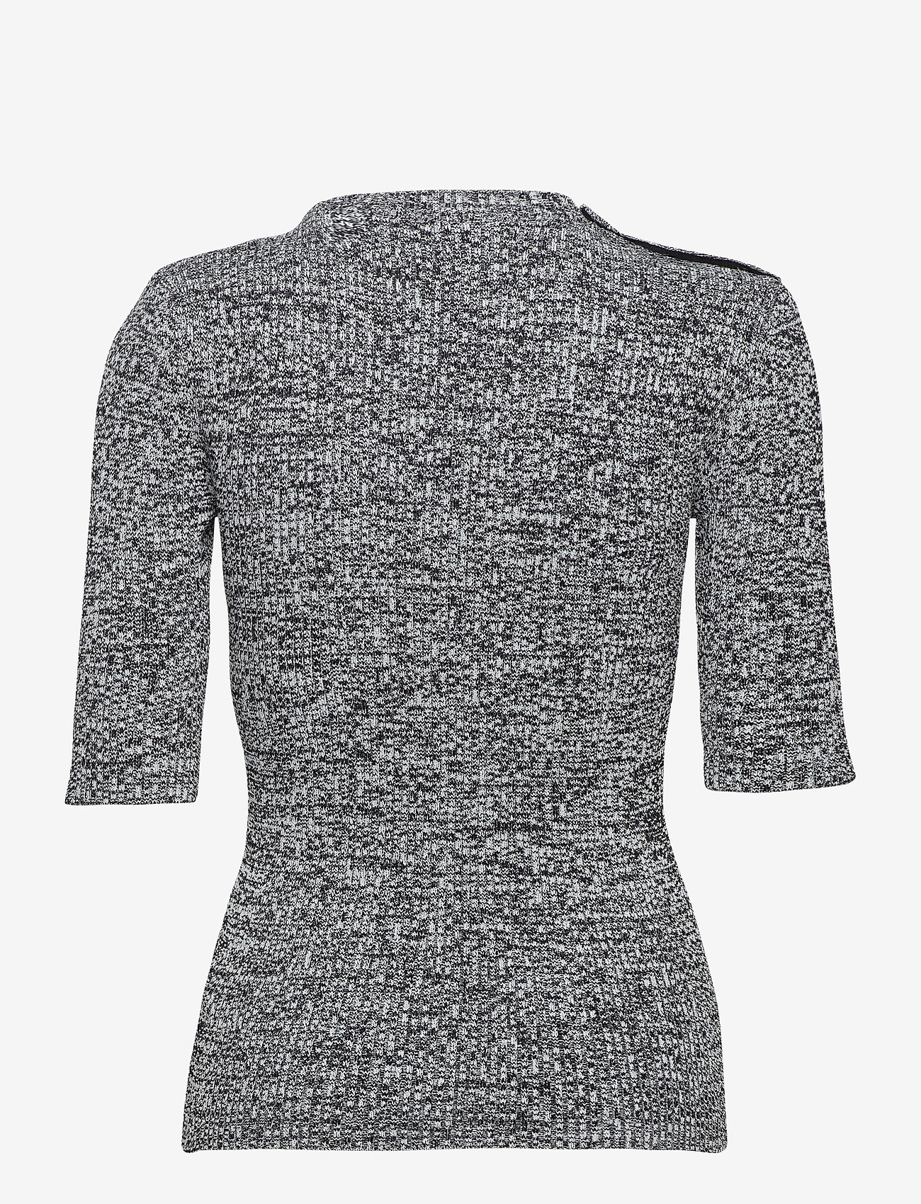 Ganni - Melange Knit - black - 1