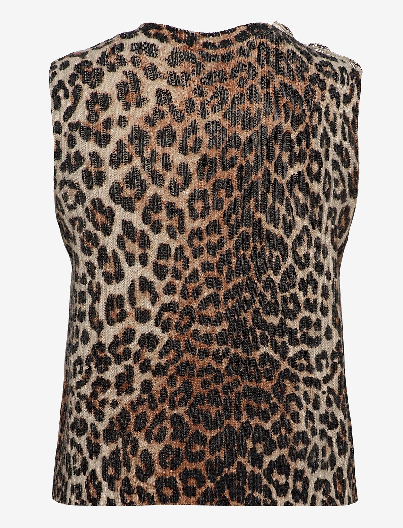 Ganni - Print Knit - leopard - 1