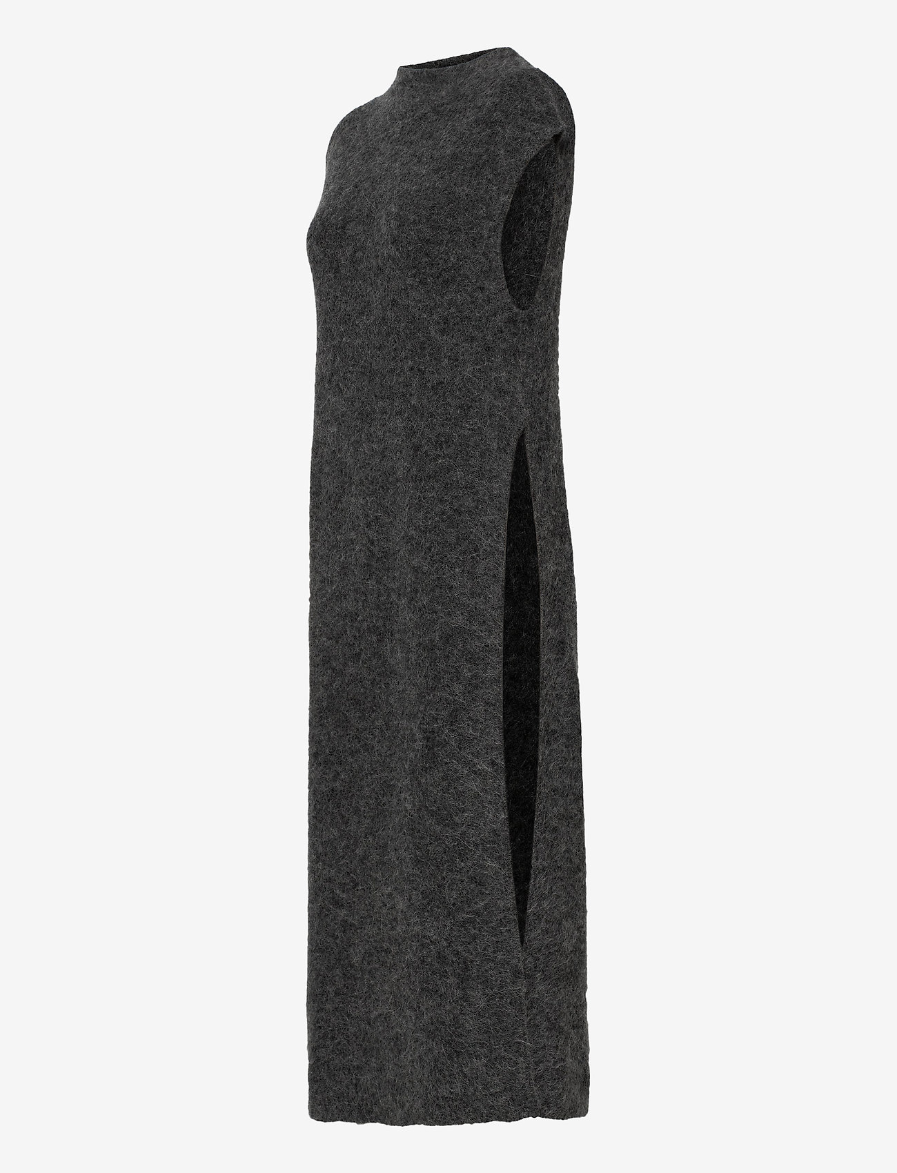 Ganni - Soft Wool Knit - ebony melange - 2
