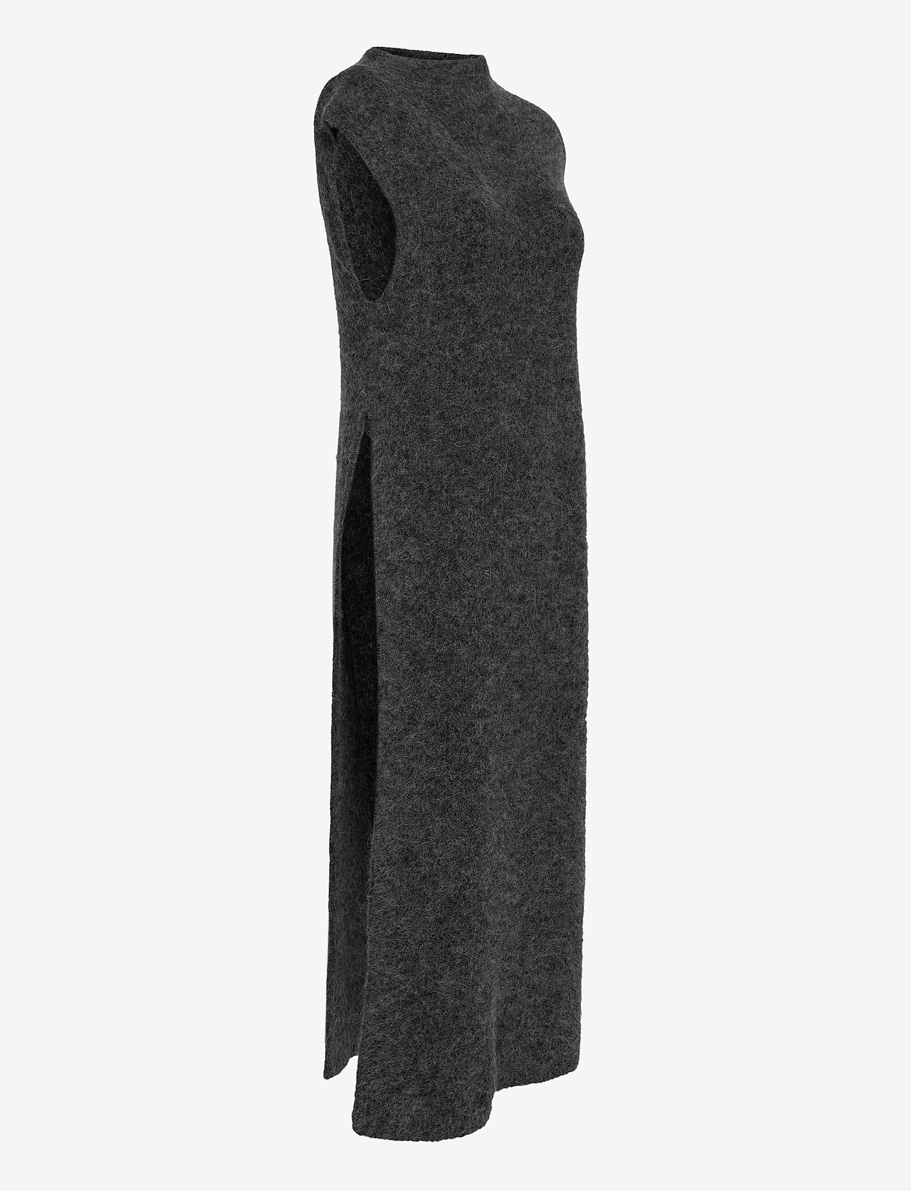 Ganni - Soft Wool Knit - ebony melange - 3