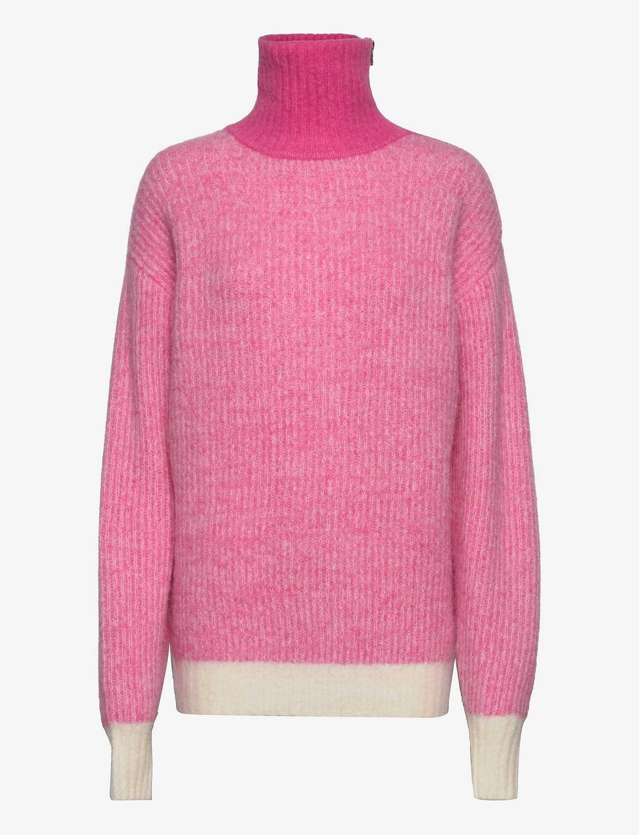 Ganni - Soft Wool Knit - carmine rose - 0