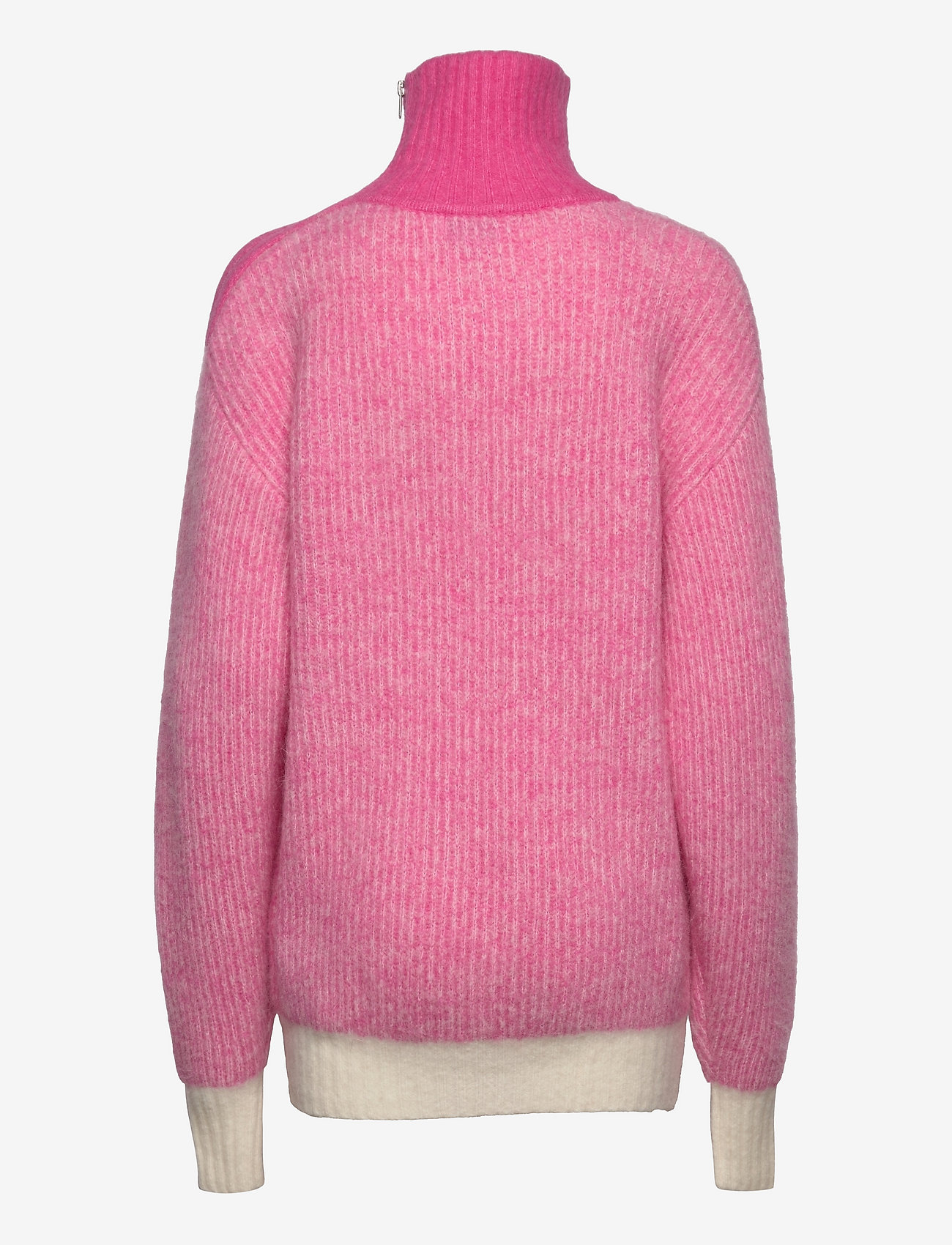 Ganni - Soft Wool Knit - carmine rose - 1