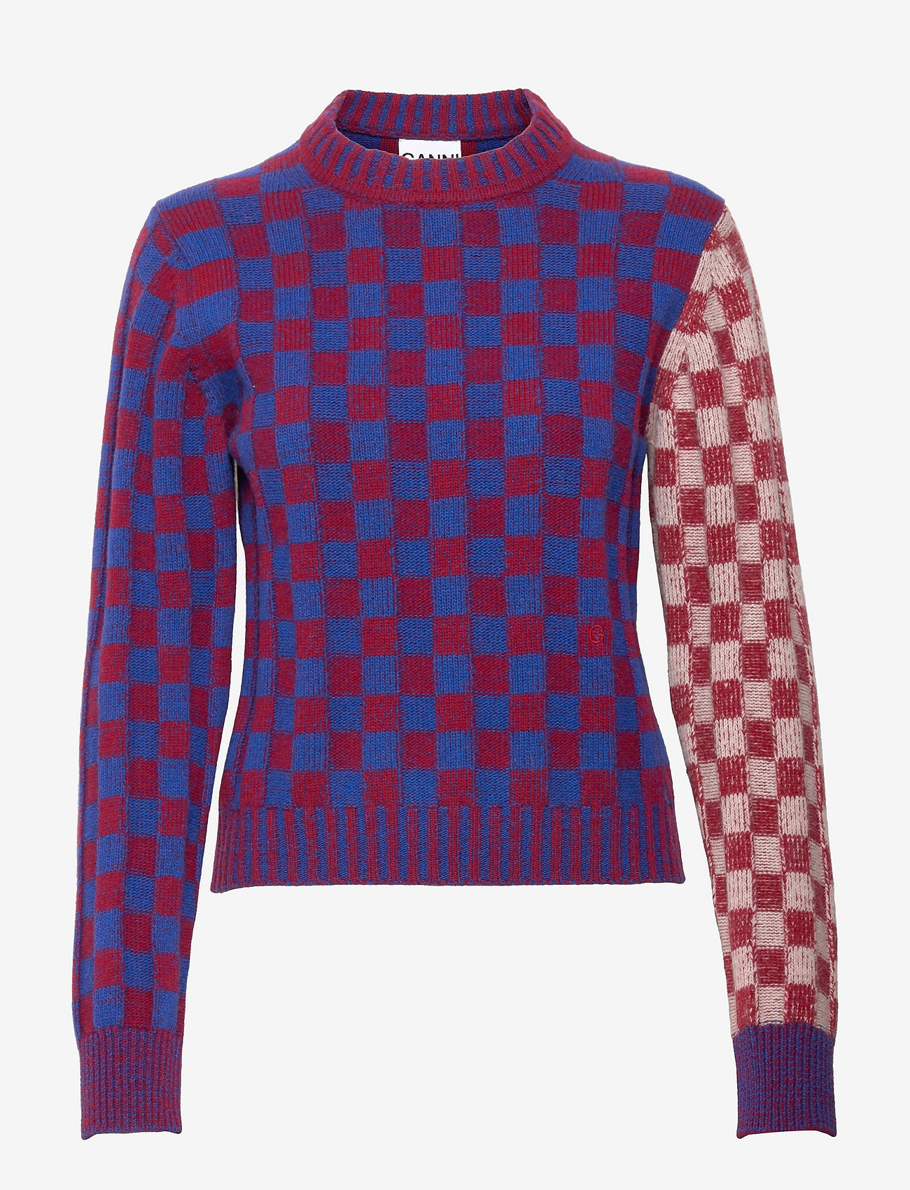 Graphic Check Pullover - DAZZLING