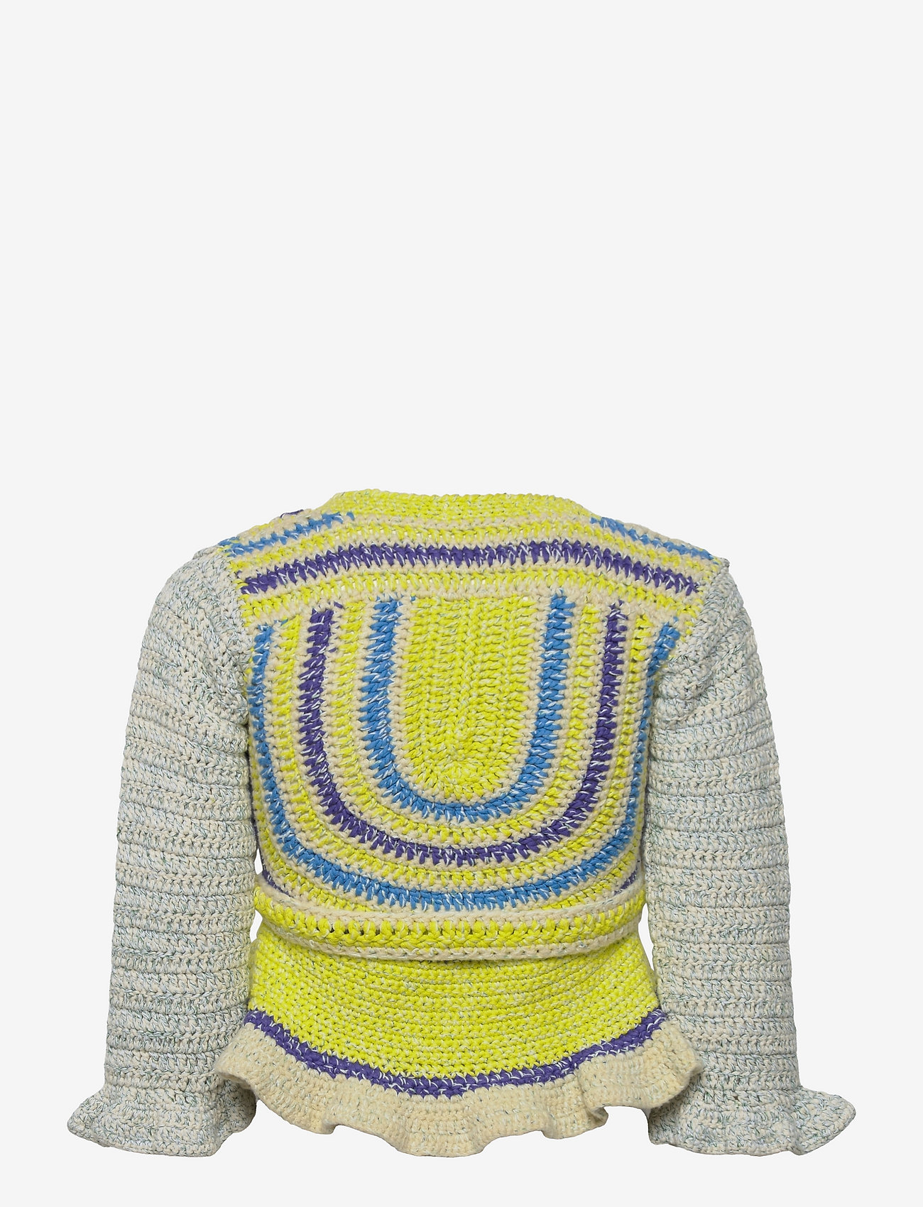 Ganni - Crochet Cardigan - egret - 1