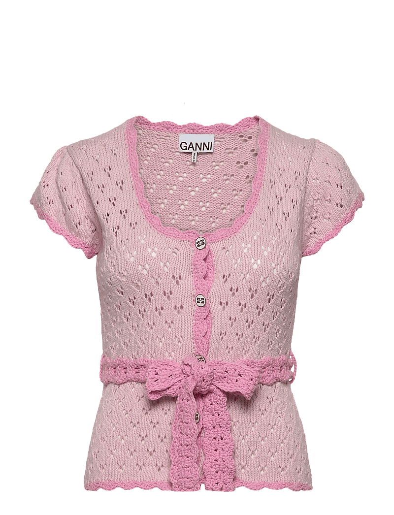 Lace cheap knit cardigan