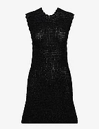 Velvet Crochet - BLACK