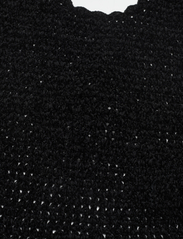 Ganni - Velvet Crochet - strickkleider - black - 2