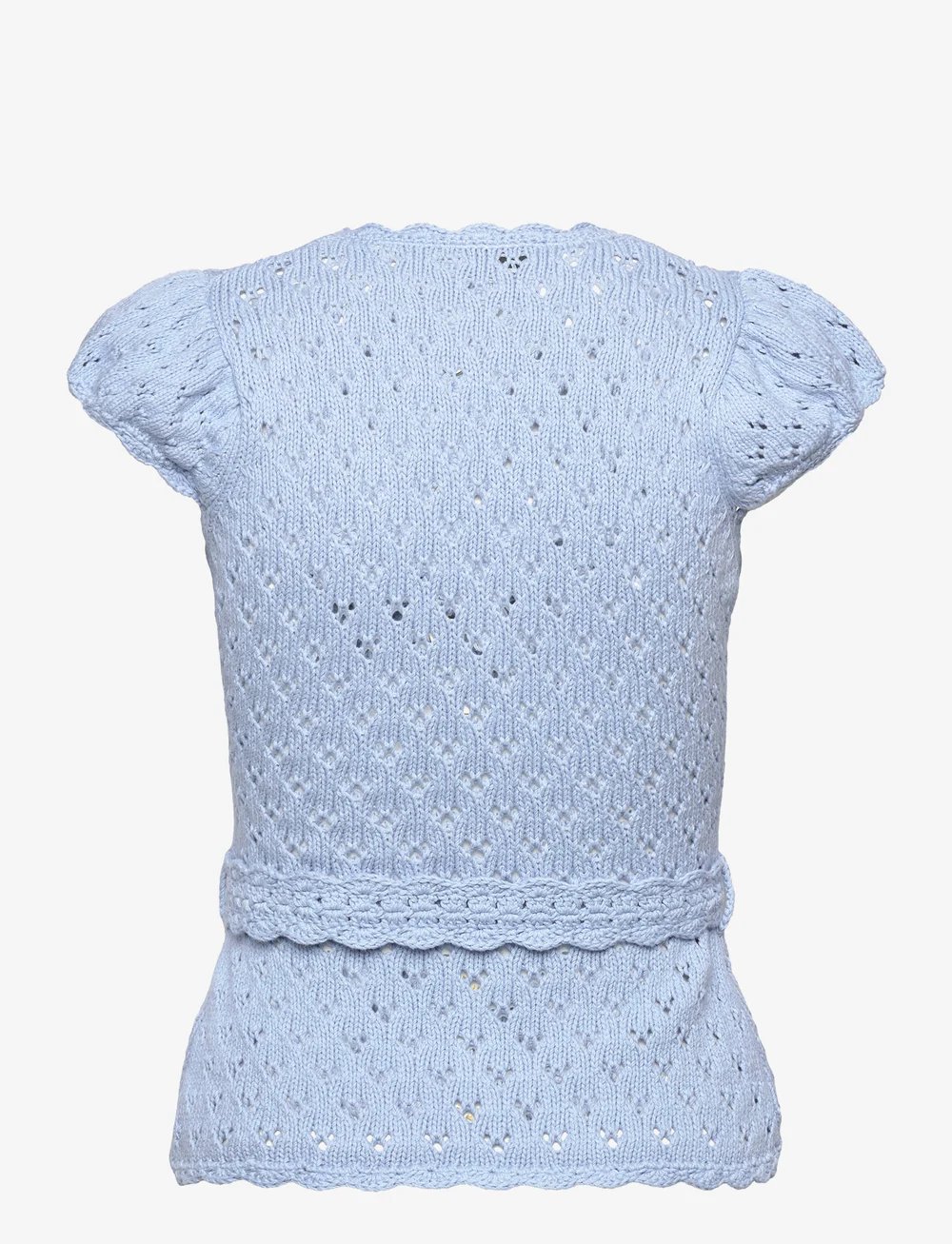 Blue cotton hot sale lace