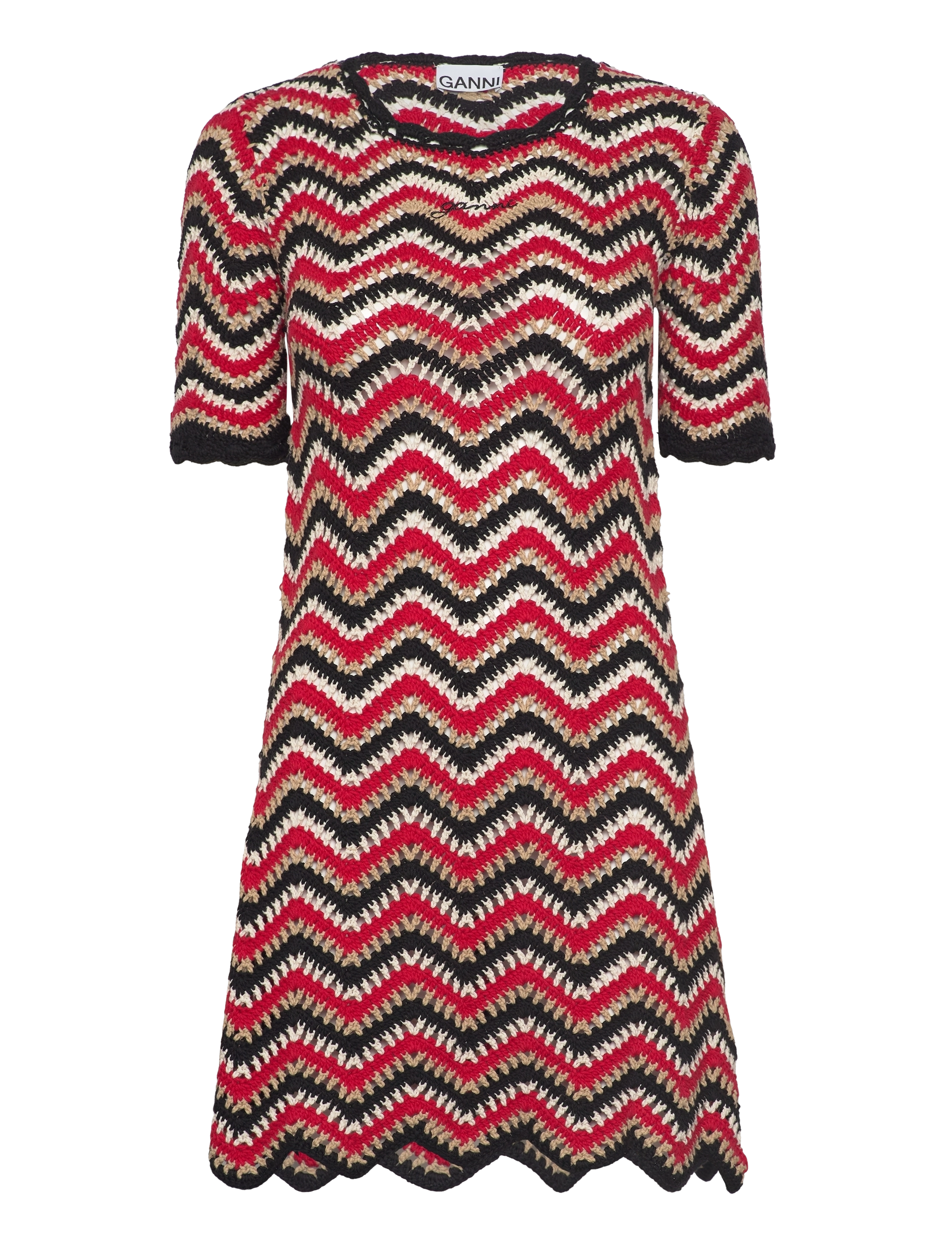 Cotton Crochet Knit - RACING