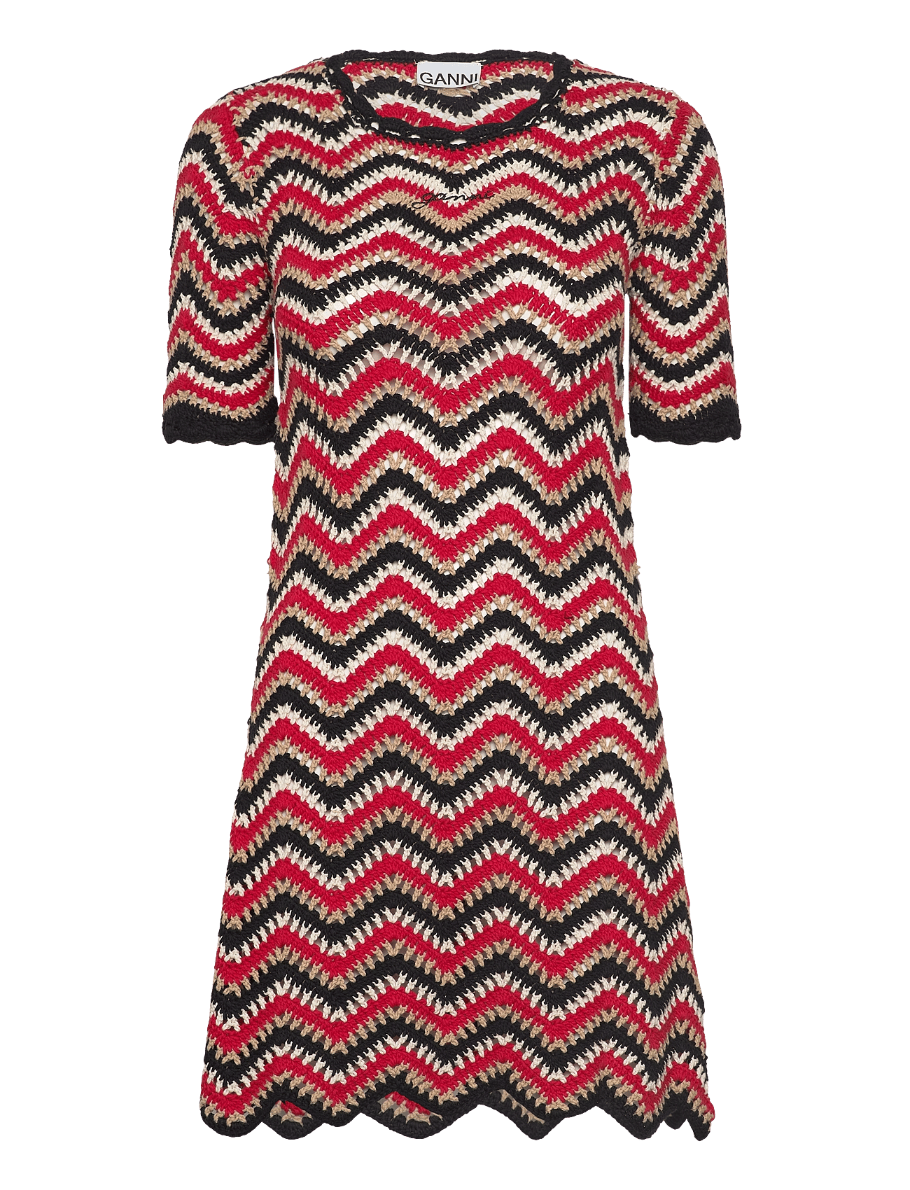 Cotton Crochet Knit - RACING