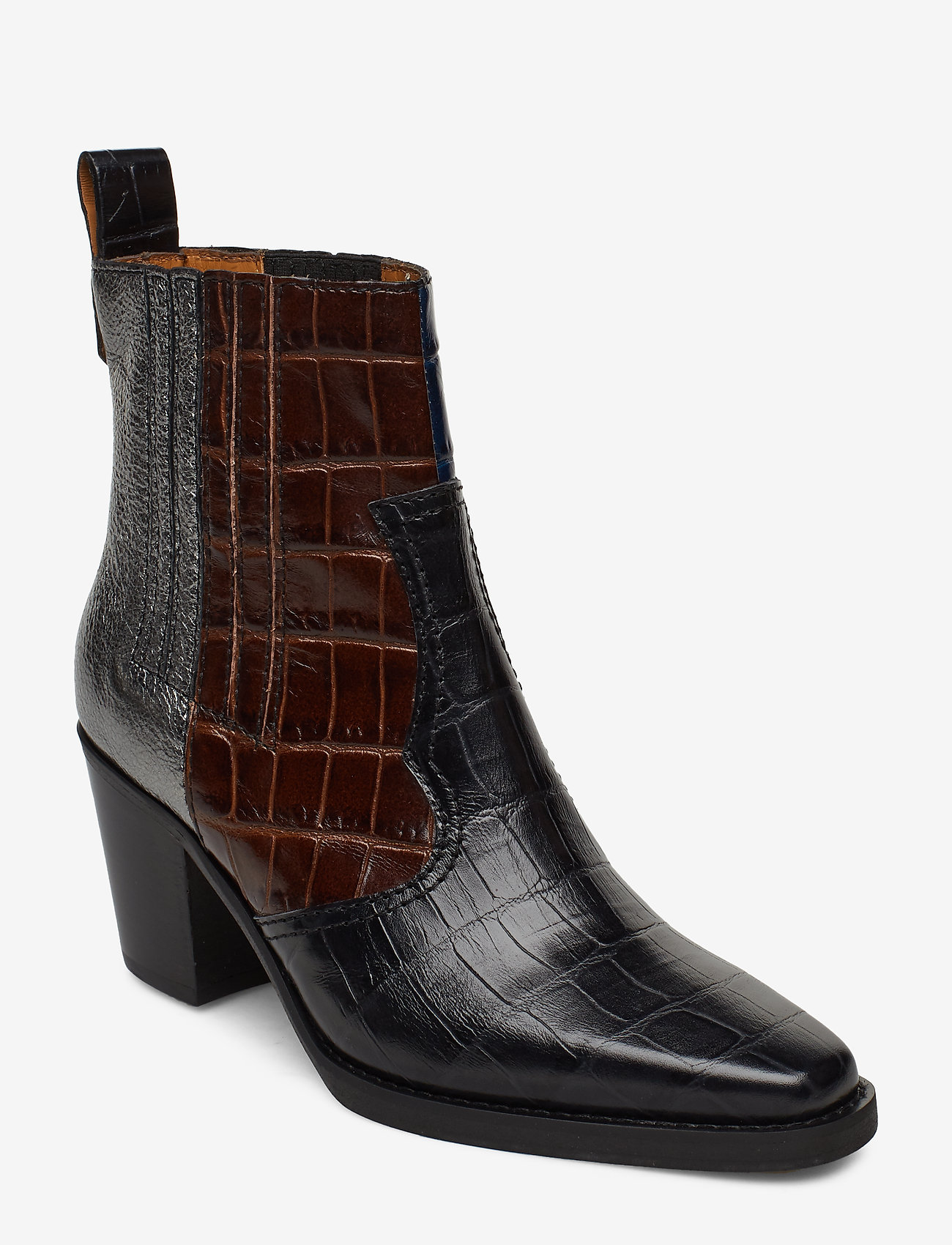 Ganni - Western Ankle Boots - multicolour - 0