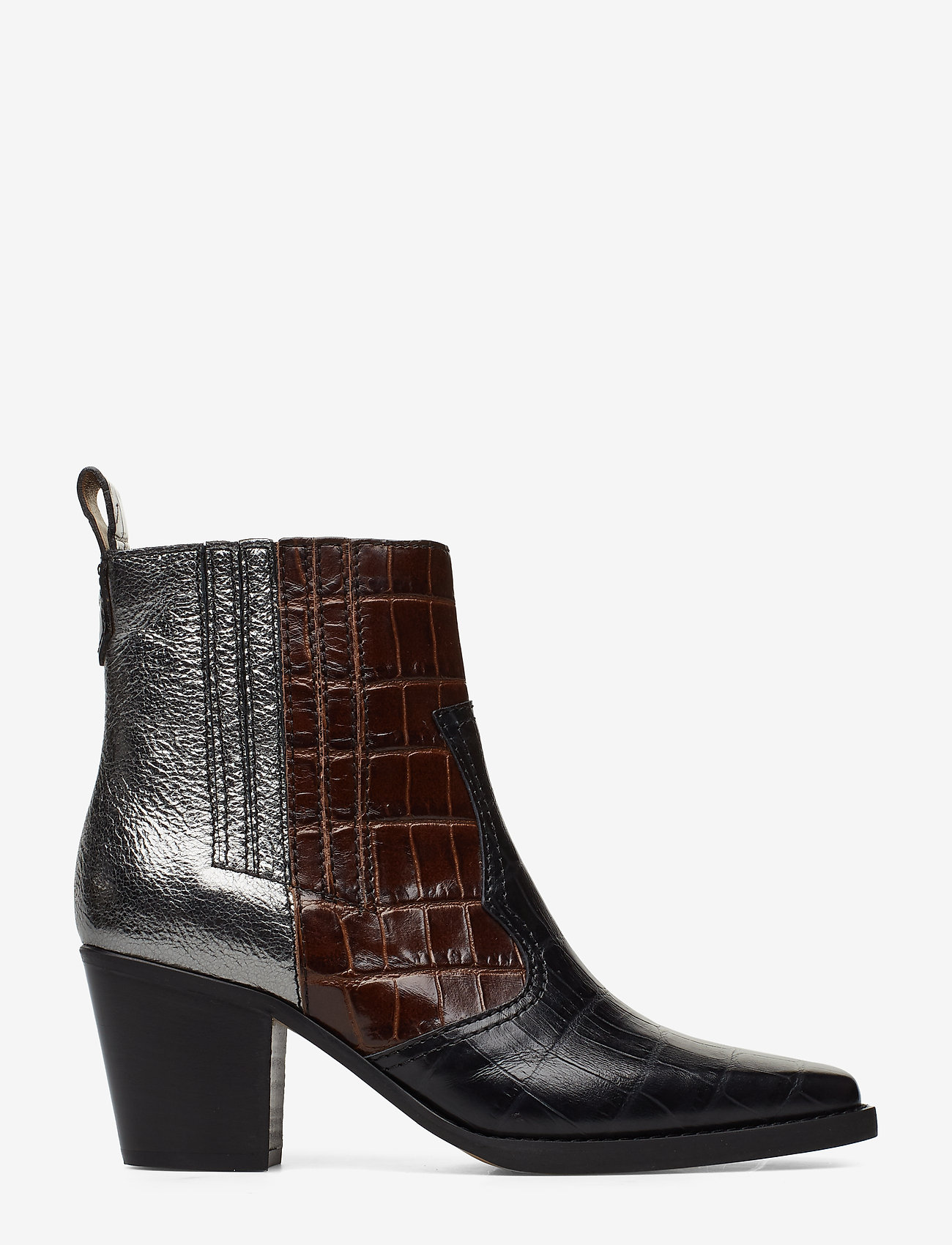 Ganni - Western Ankle Boots - multicolour - 1