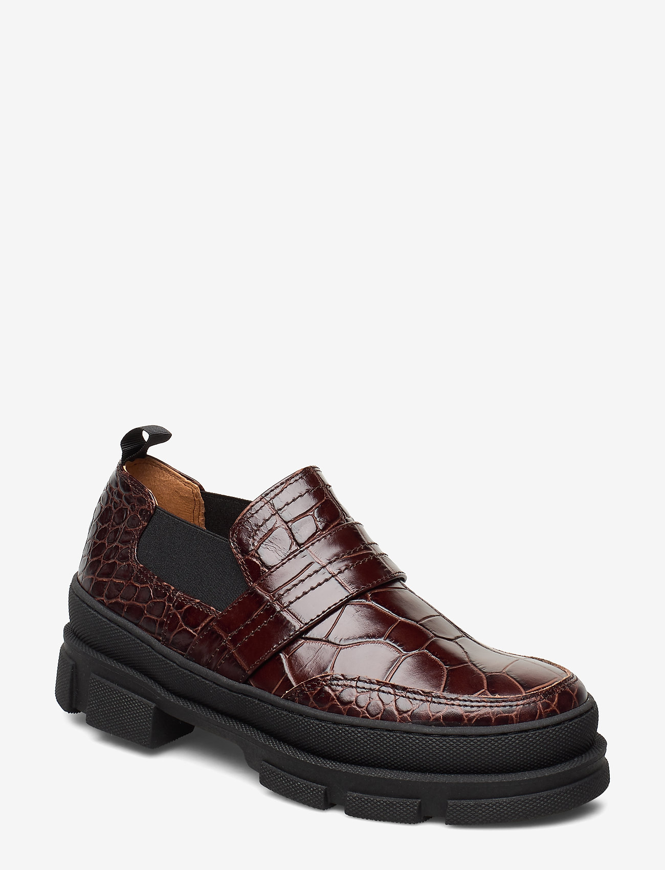 Ganni - LOAFER - chicory coffee - 0