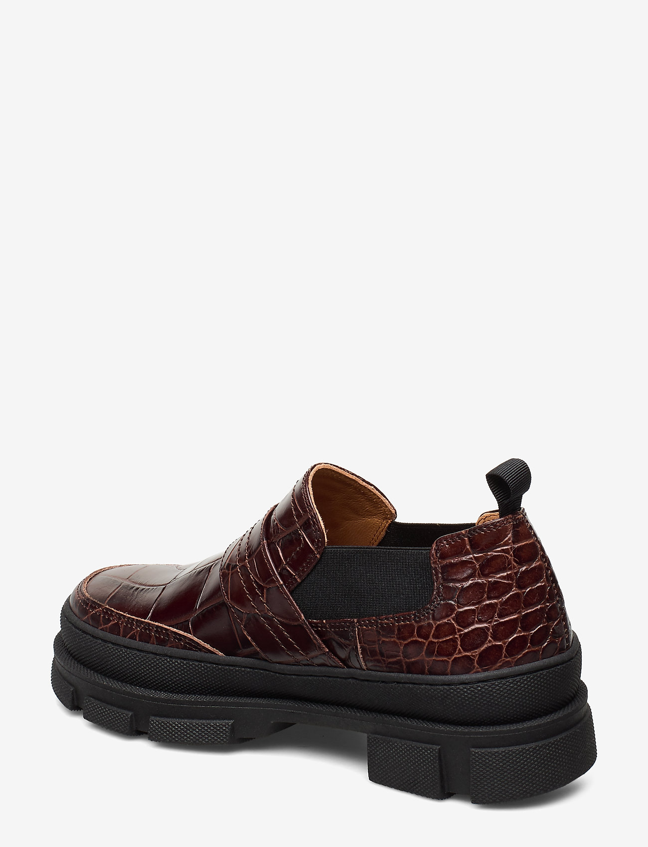 Ganni - LOAFER - chicory coffee - 1