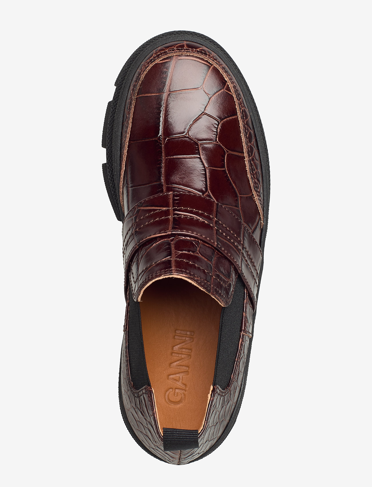 Ganni - LOAFER - chicory coffee - 3