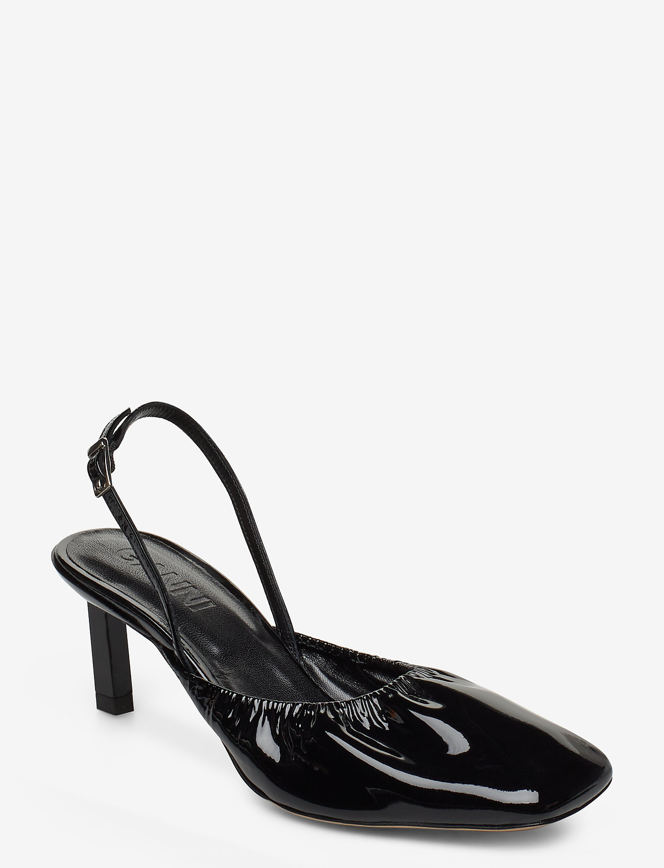 Ganni - Ruffled - black - 0