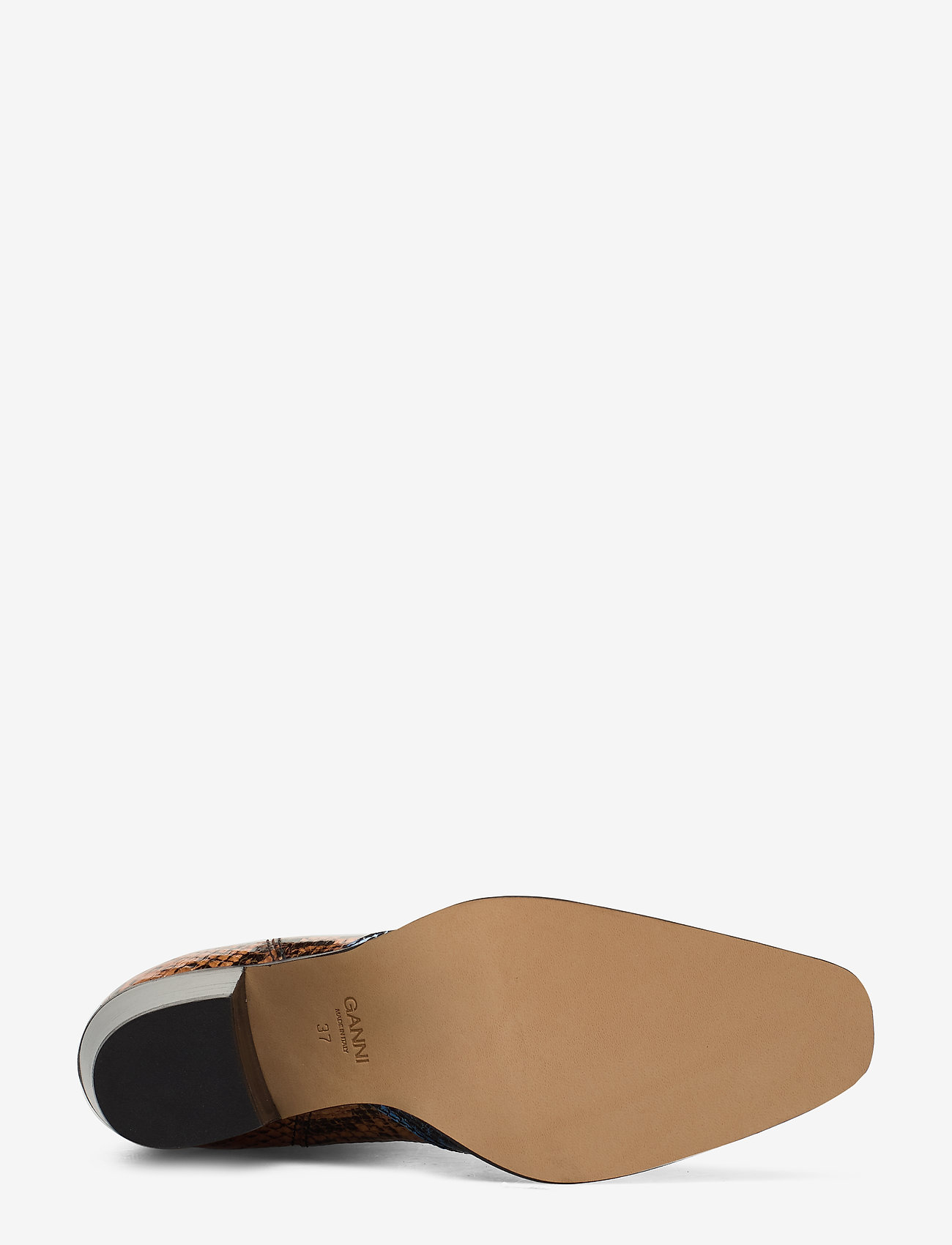 Ganni - Western Ankle Boots - brunnera blue - 4