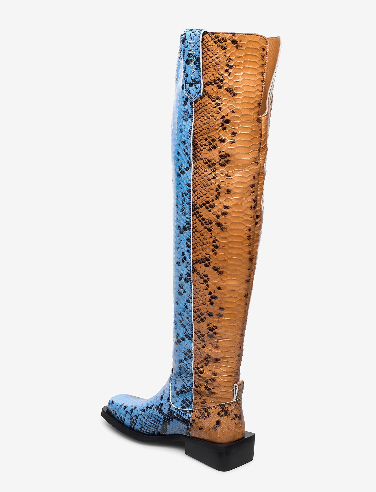 Ganni - MC Over The Knee - brunnera blue - 2
