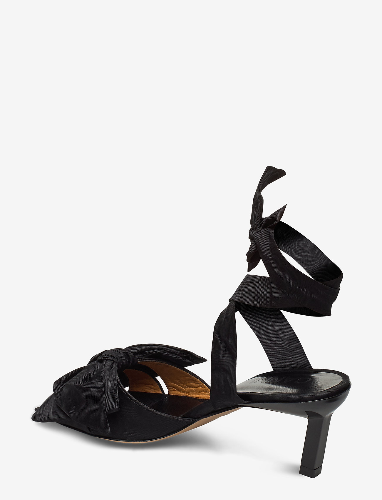 Ganni - Heeled Bow - black - 2