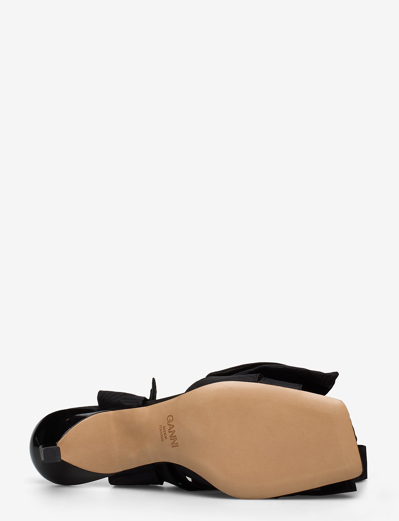Ganni - Heeled Bow - black - 4