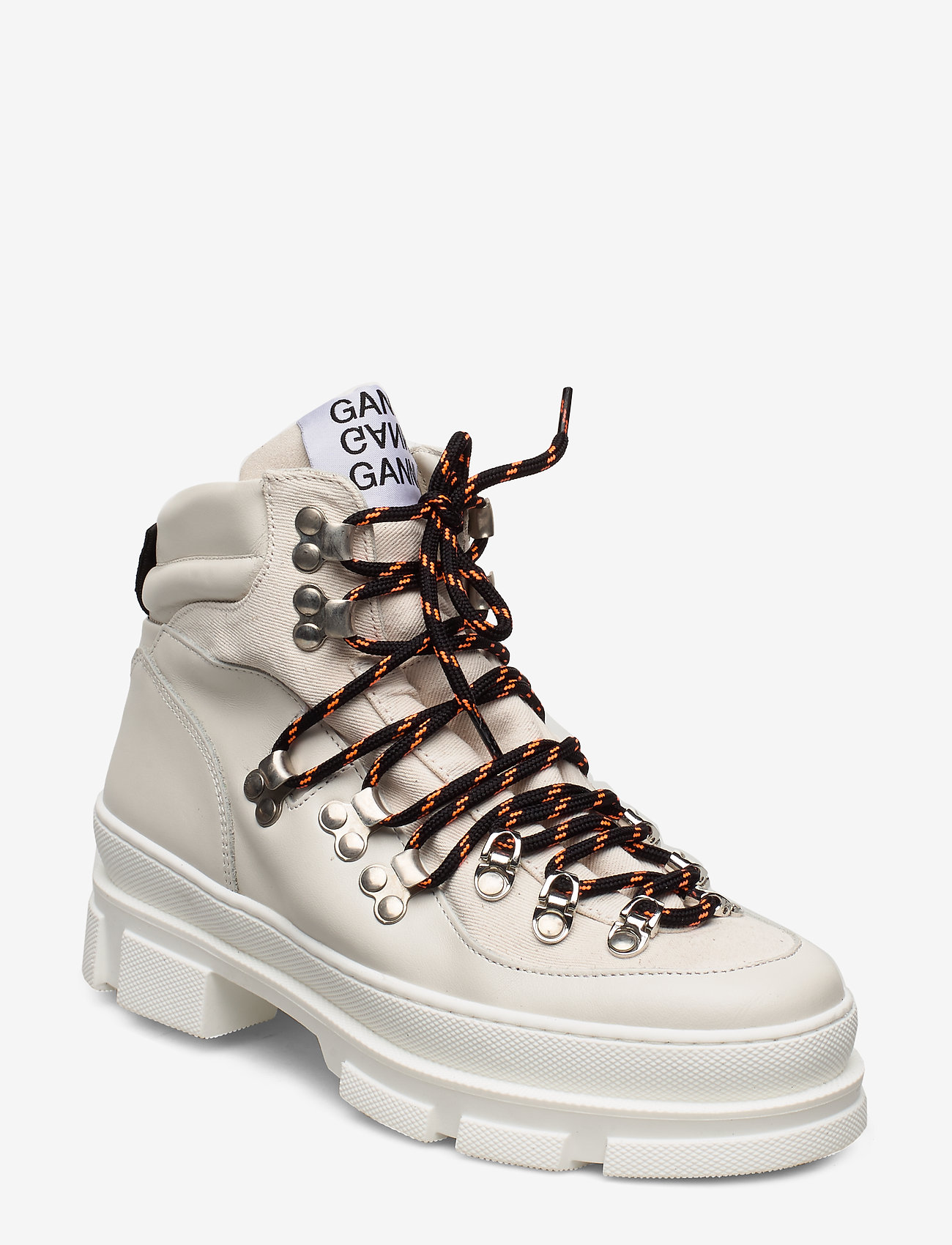 Ganni - Sporty Hiking Boots - egret - 0