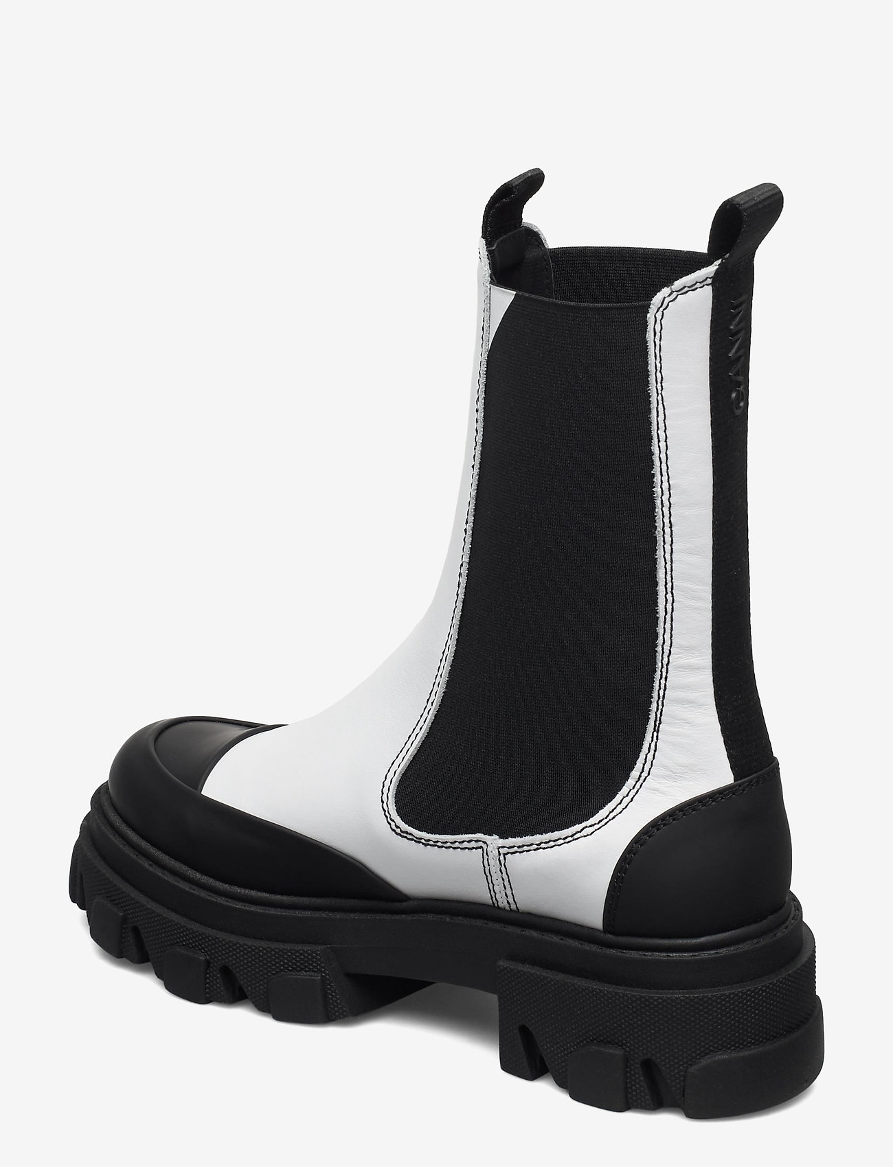 Ganni - Calf Leather - egret - 2