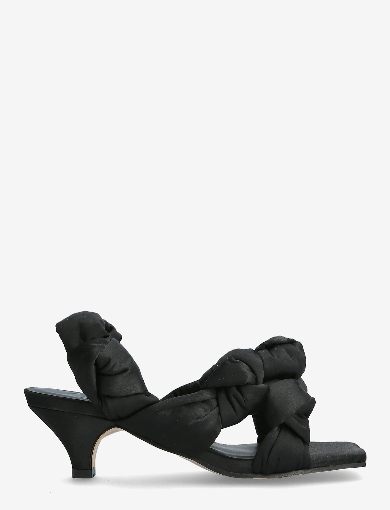 Ganni - Recycled Satin - black - 1