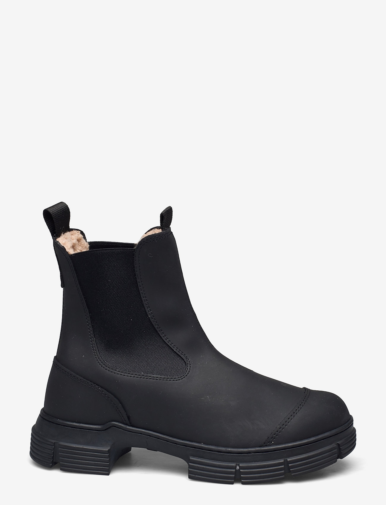 Ganni - Fur City Boot - black - 1