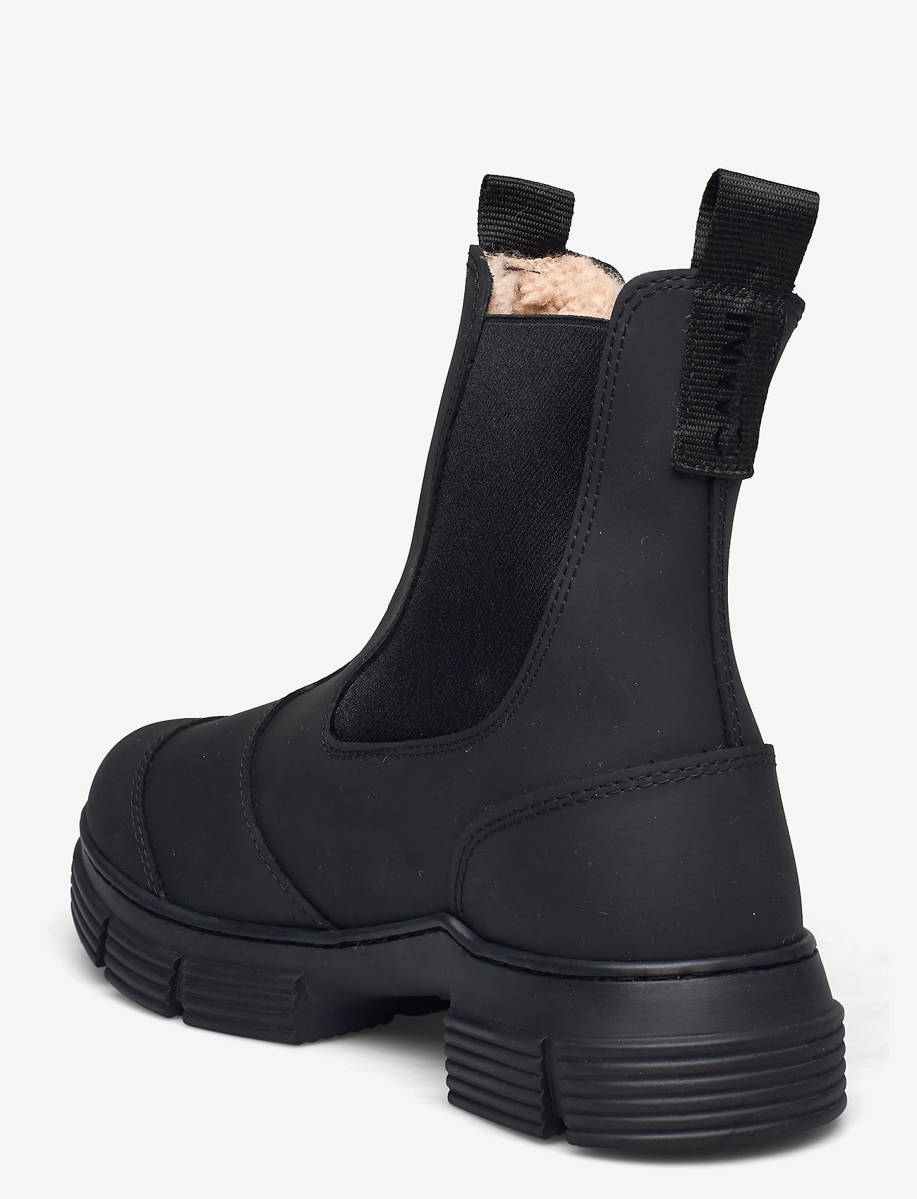 Ganni - Fur City Boot - black - 2