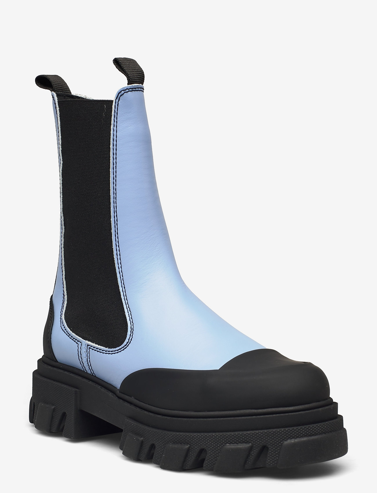 Ganni - Calf Leather - placid blue - 0