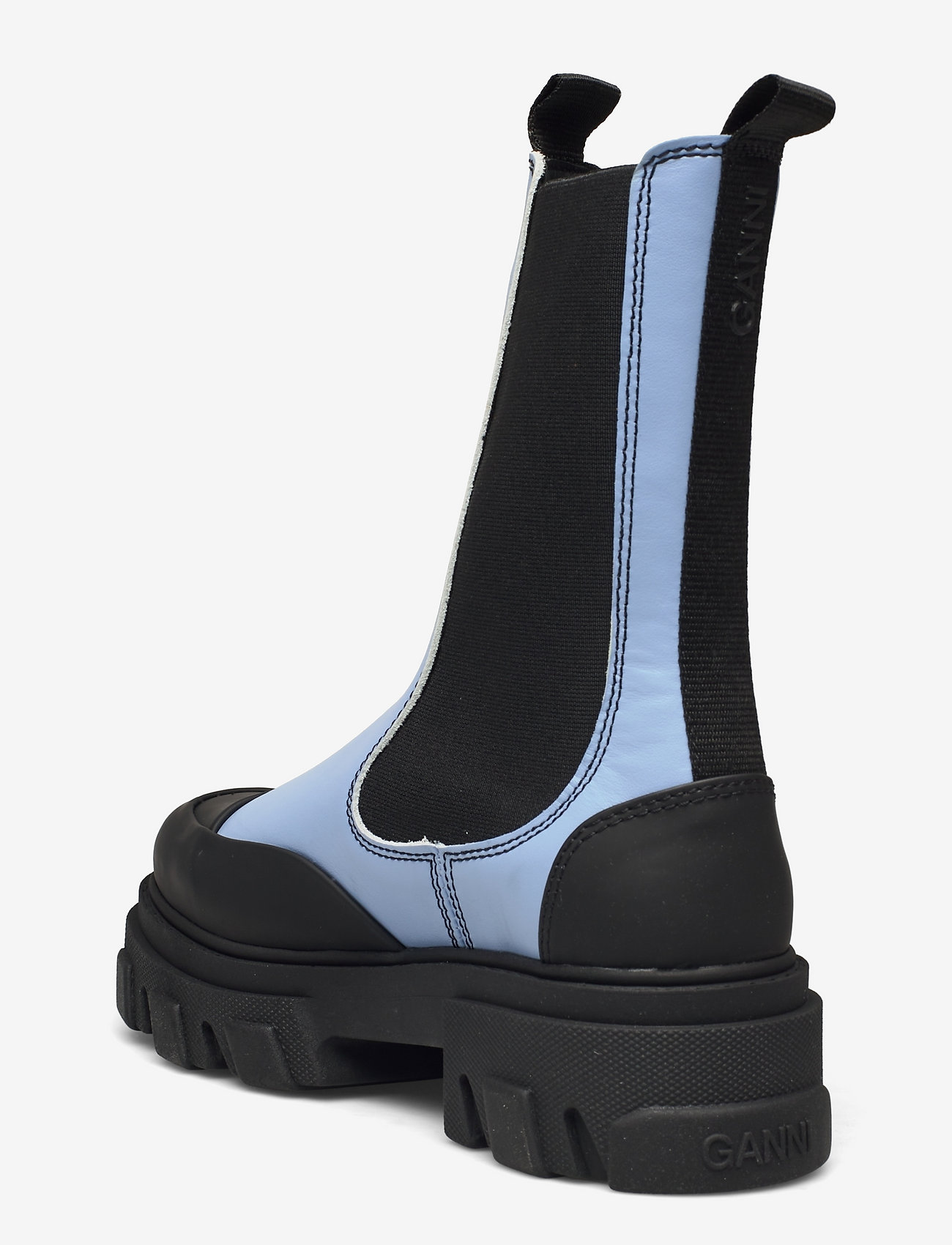 Ganni - Calf Leather - placid blue - 2