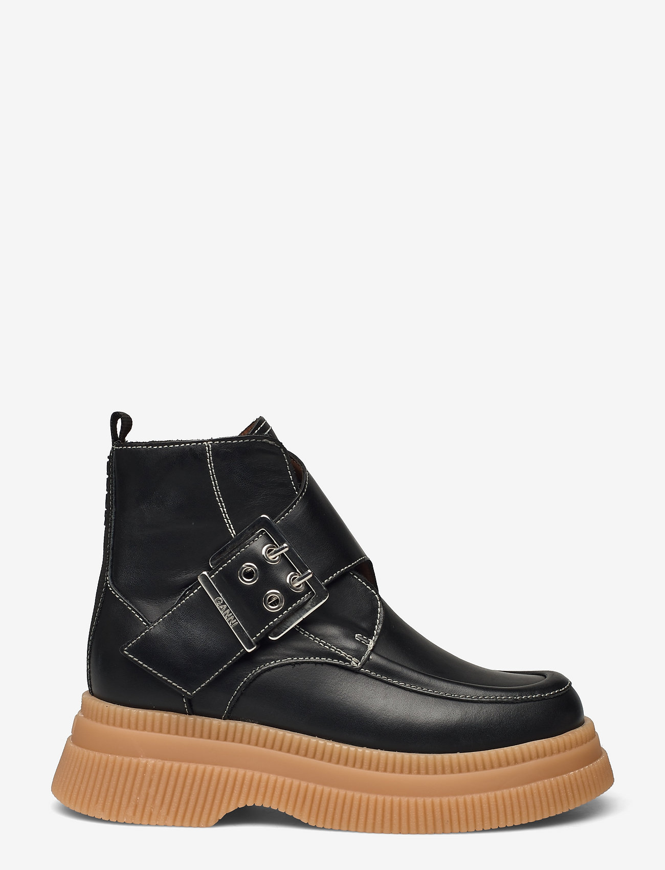 Ganni - Calf Leather - black - 1