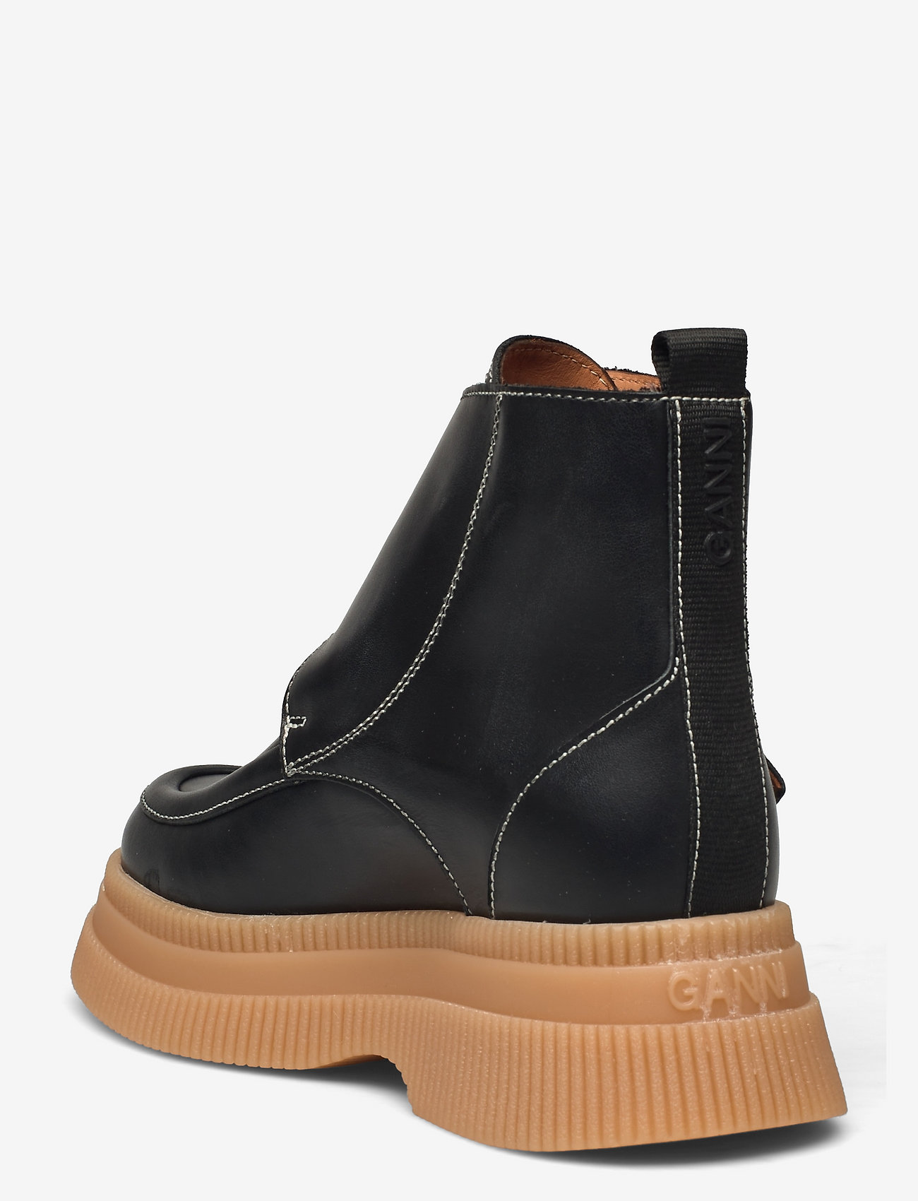 Ganni - Calf Leather - black - 2