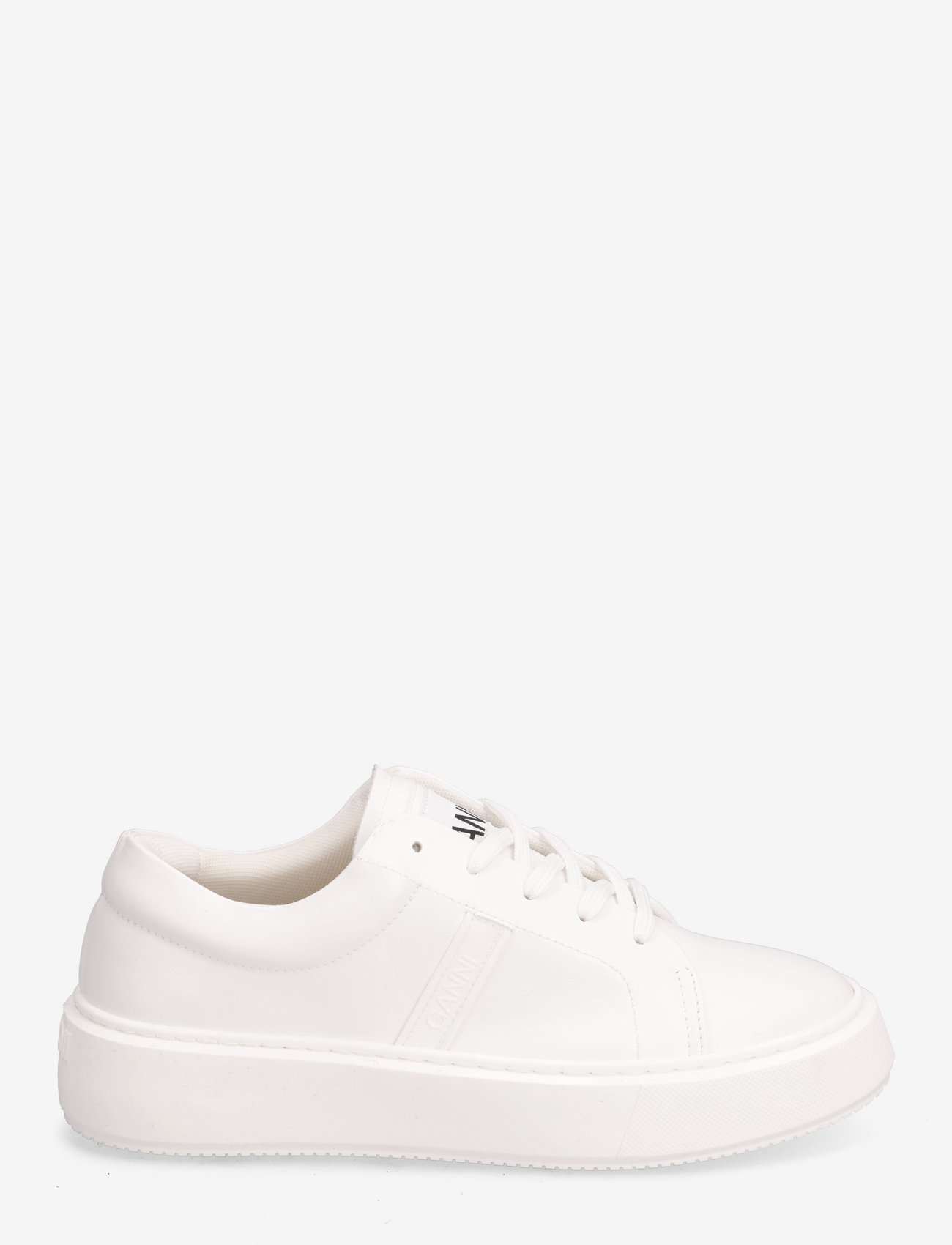 Ganni - Sporty Mix Cupsole Sneaker - lave sneakers - egret - 1