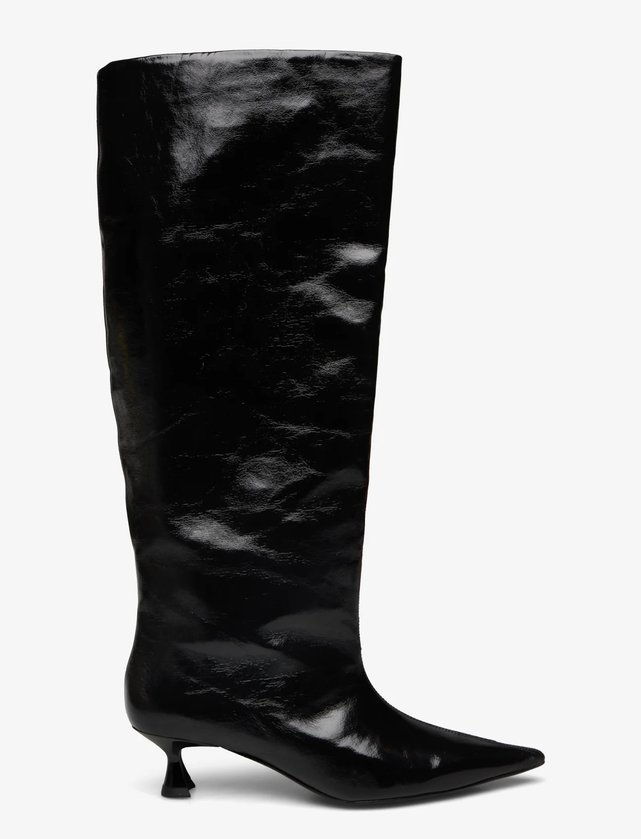 Ganni - Soft - knee high boots - black - 1