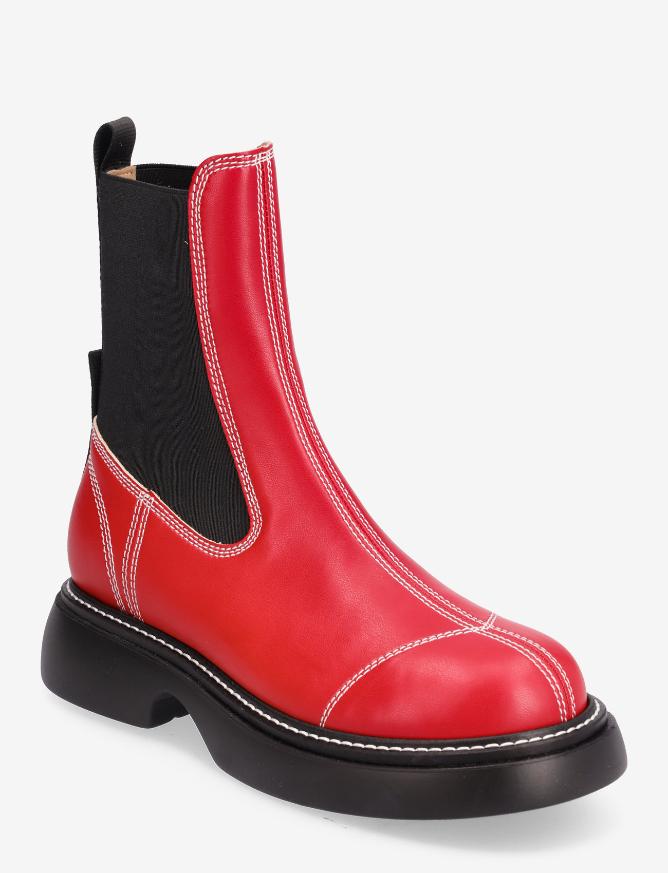 Ganni - Everyday - chelsea boots - barbados cherry - 0