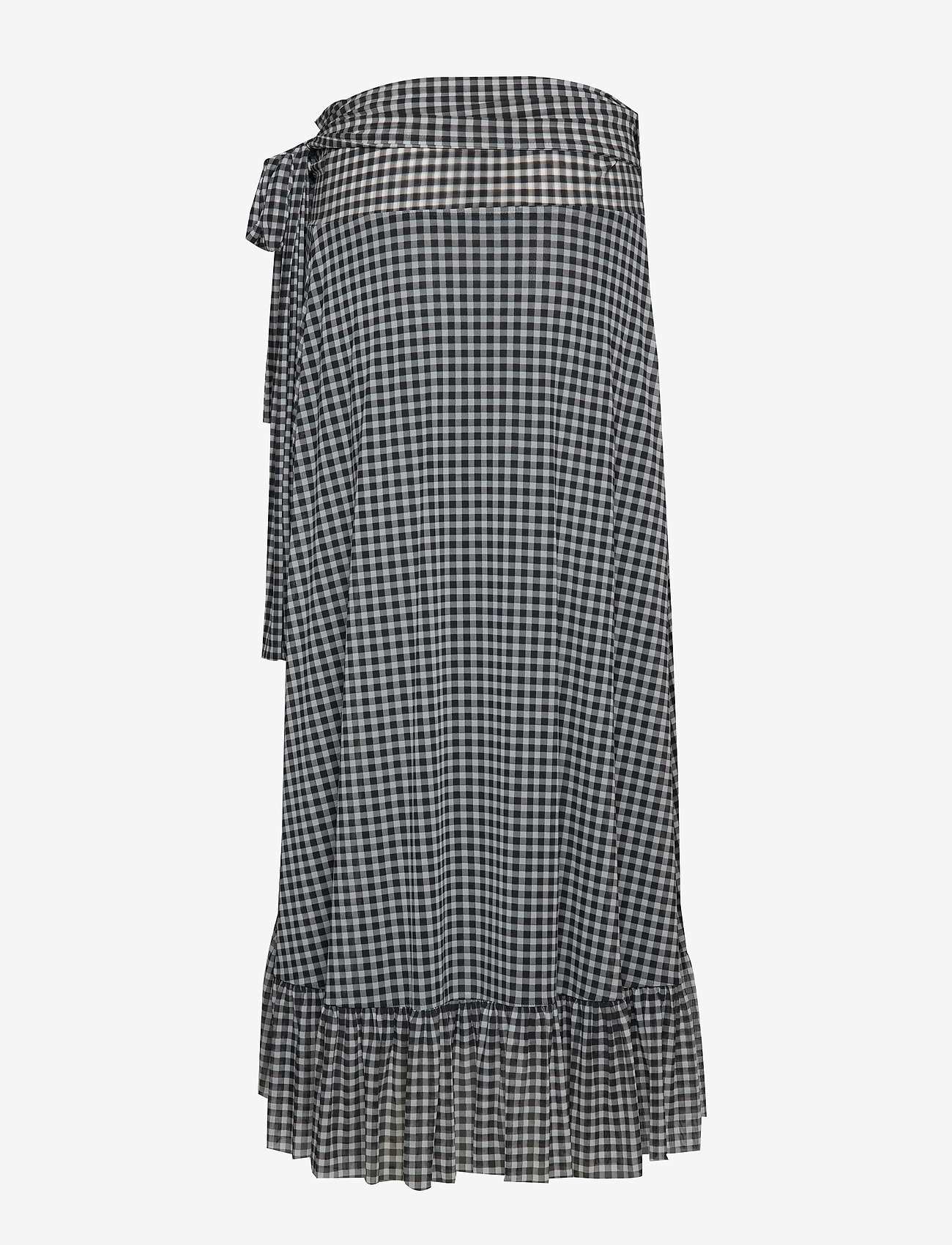 Ganni - Printed Mesh - black - 1