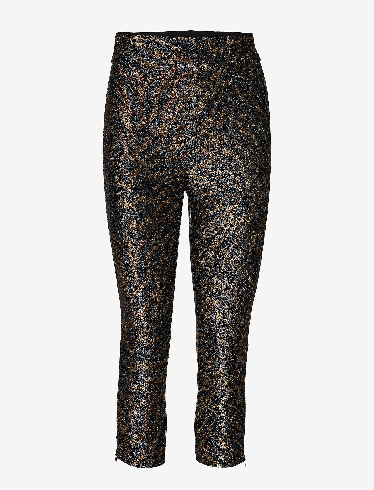 Ganni - Lurex Jersey - tiger - 0