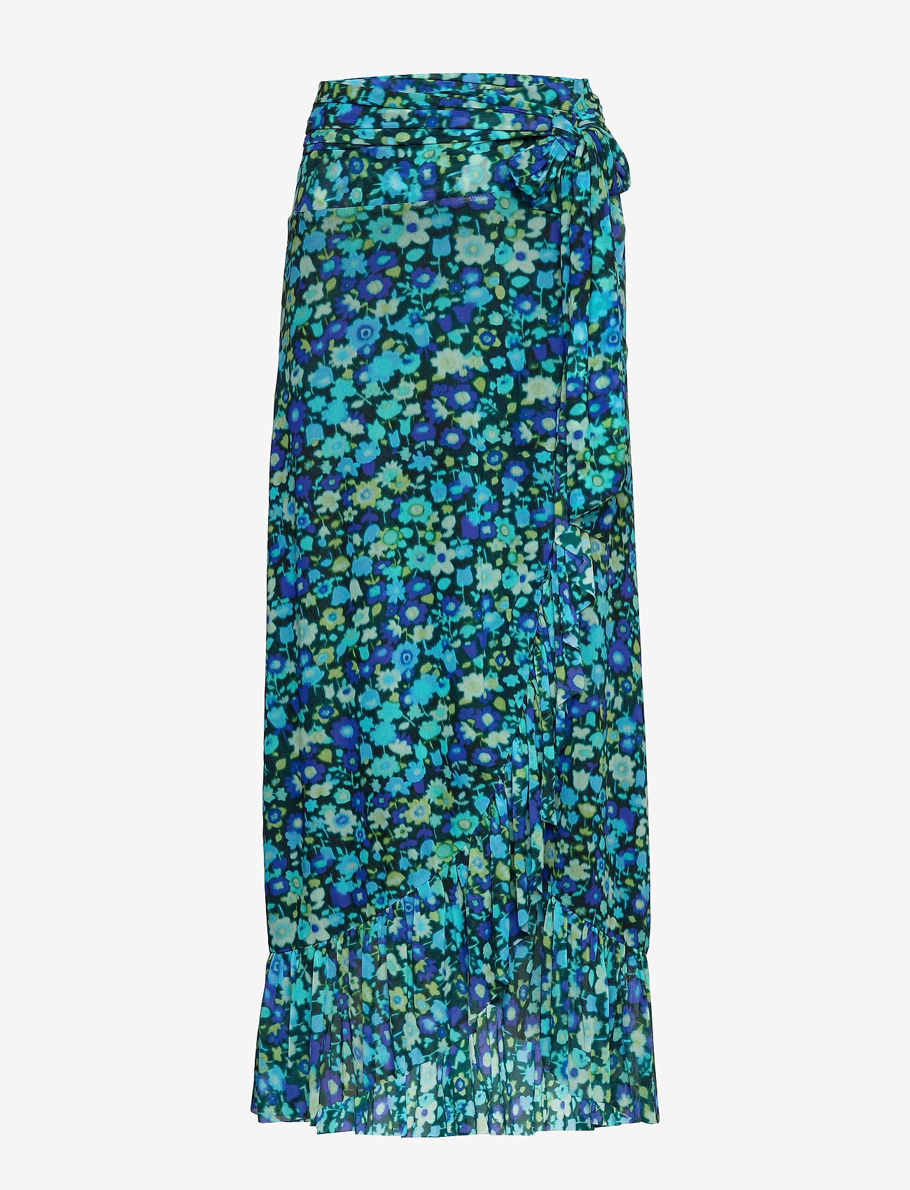 Ganni - Printed Mesh - azure blue - 0